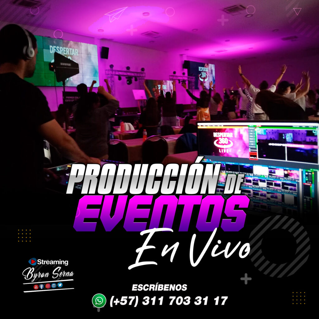 PRODUCCIÓN DE EVENTOS EN VIVO - CUADRADO